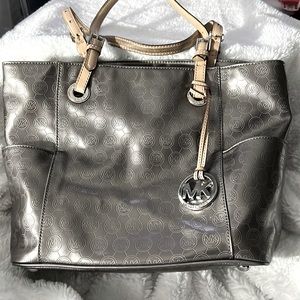 Michael Kors Grey Purse.